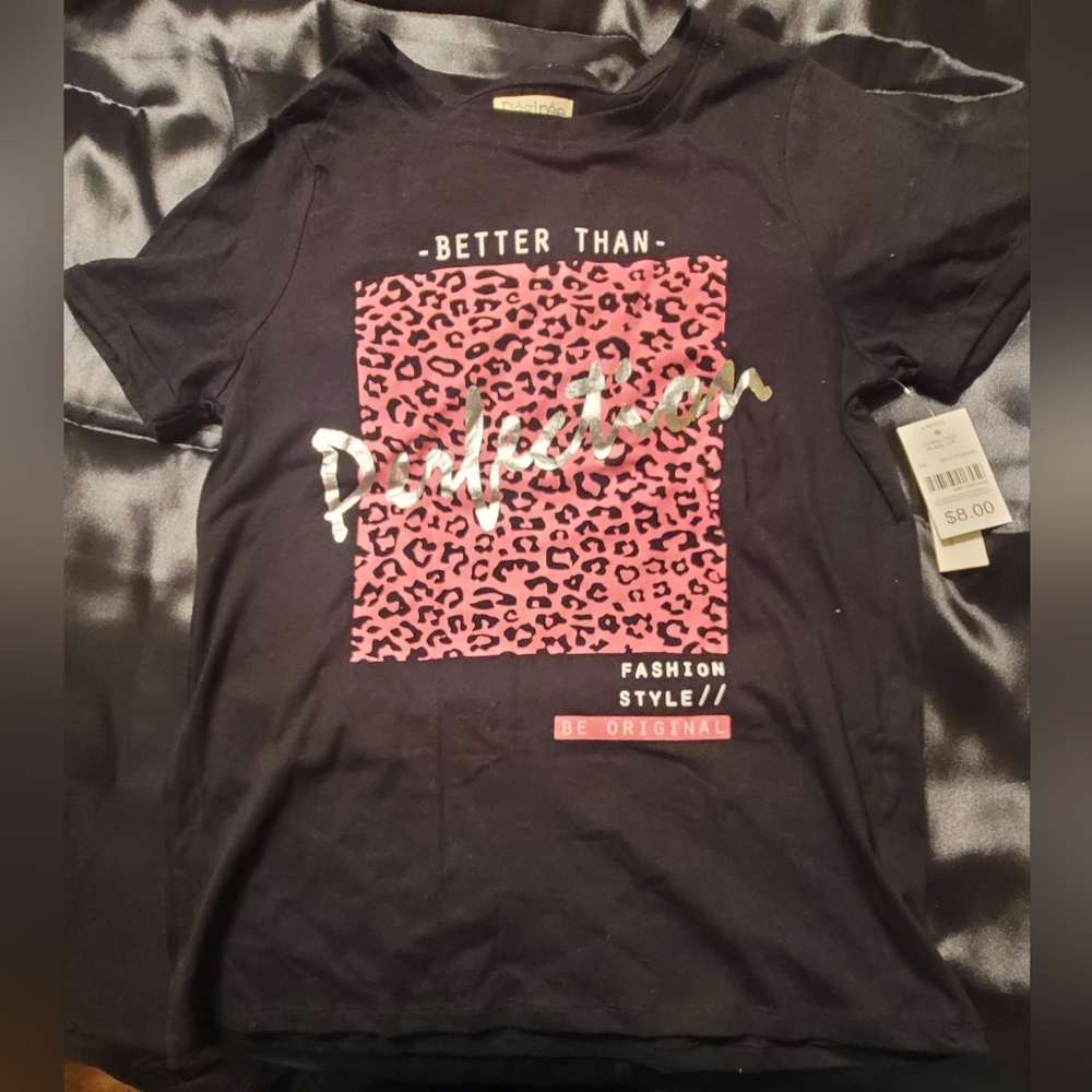 DESIREE BLACK GIRLS SHIRT